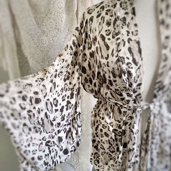 🖤 SPELL | Wild Ones Short Kimono - Leopard Print - Picture 5 of 8